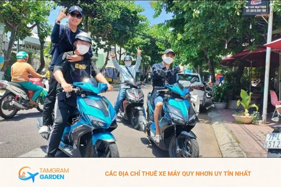 Danh sách các địa chỉ cho thuê xe máy uy tín tại Quy Nhơn